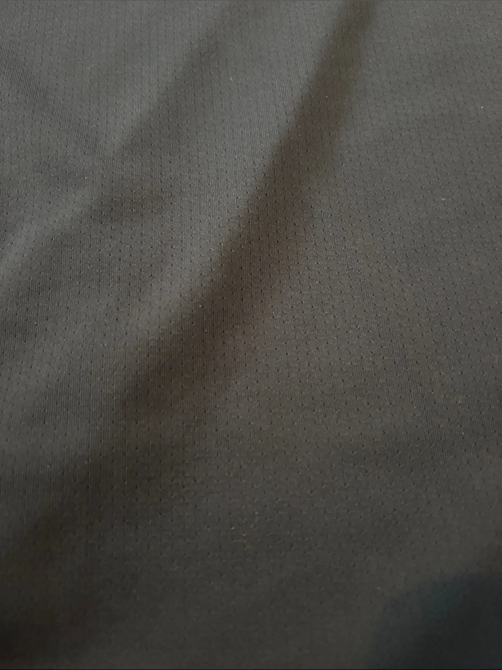 Nike Black V-Neck Short Sleeve Tee with White Swoosh Logo